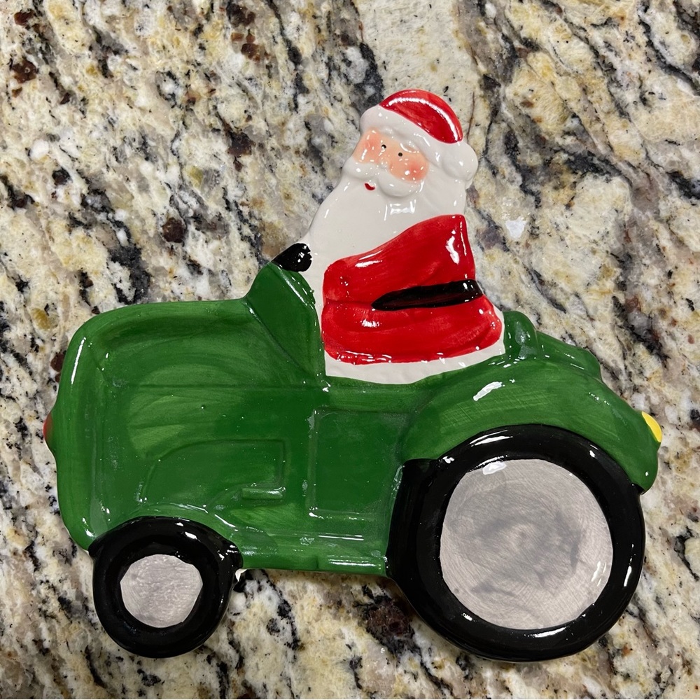 HOME ESSENTIALS SANTA CLAUS SPOON REST